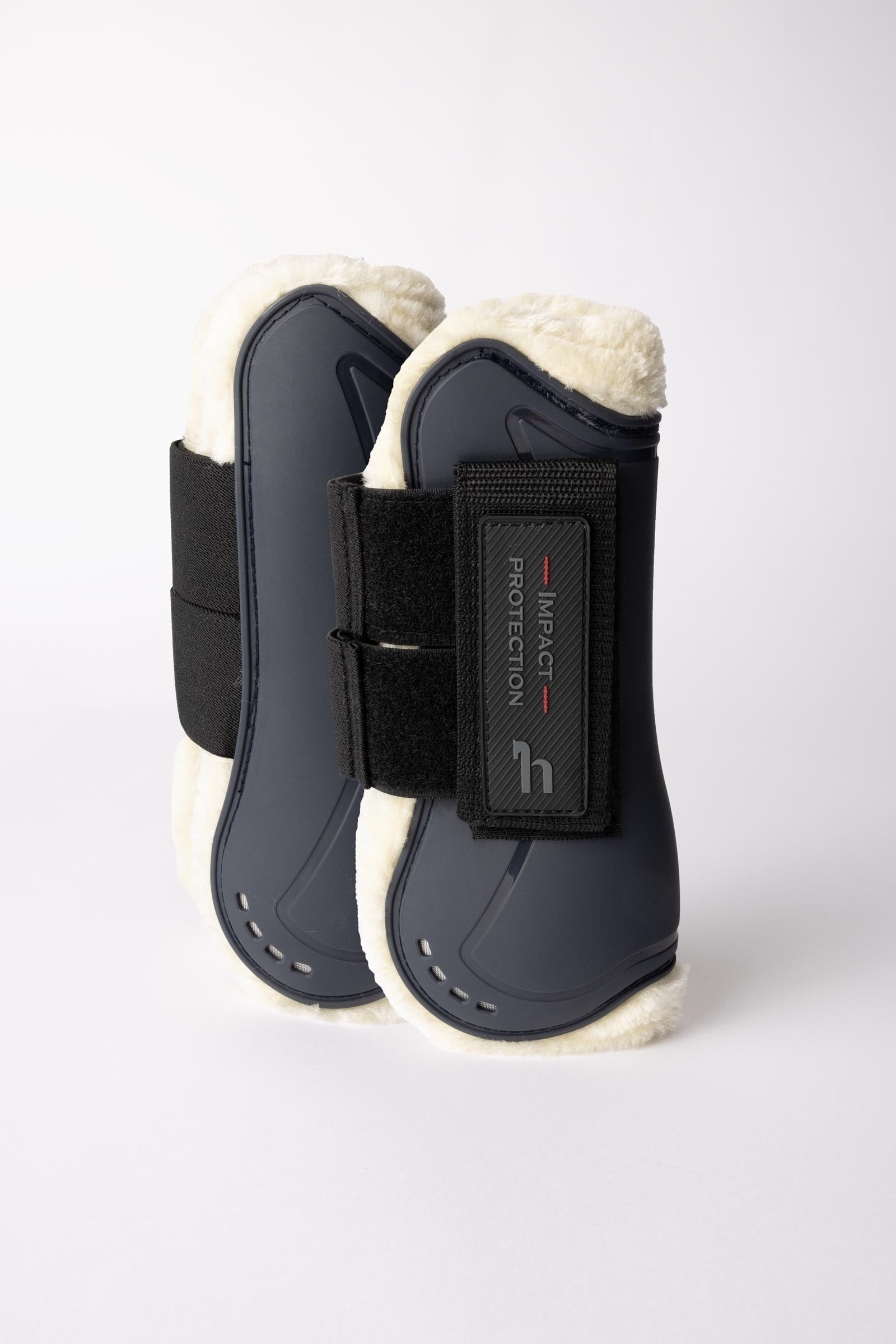 Horze Armour Airflow Paratendini con pelliccia sintetica Leg & Hoof Protection