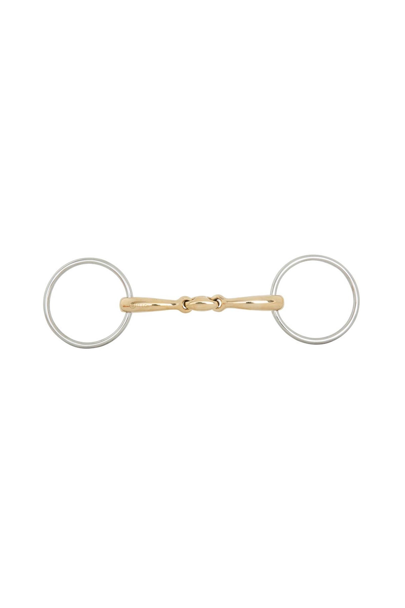 BR Loose Ring Snaffel 16mmsoft Contact Double Jointed Boccaglio