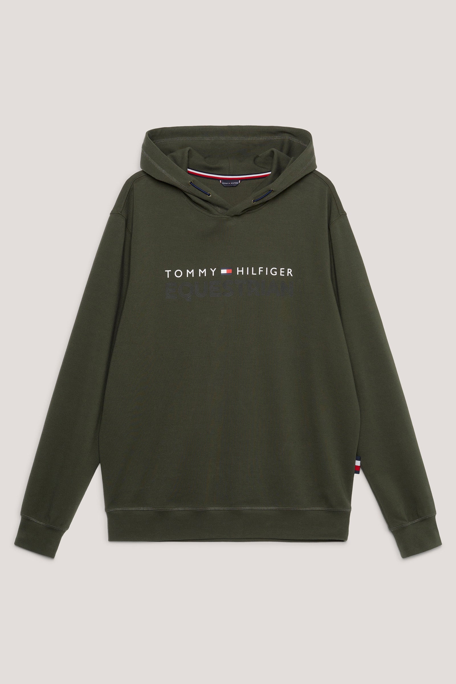 Tommy Hilfiger Equestrian Felpa con cappuccio in pile con logo Equestrian London di Abbigliamento da uomo