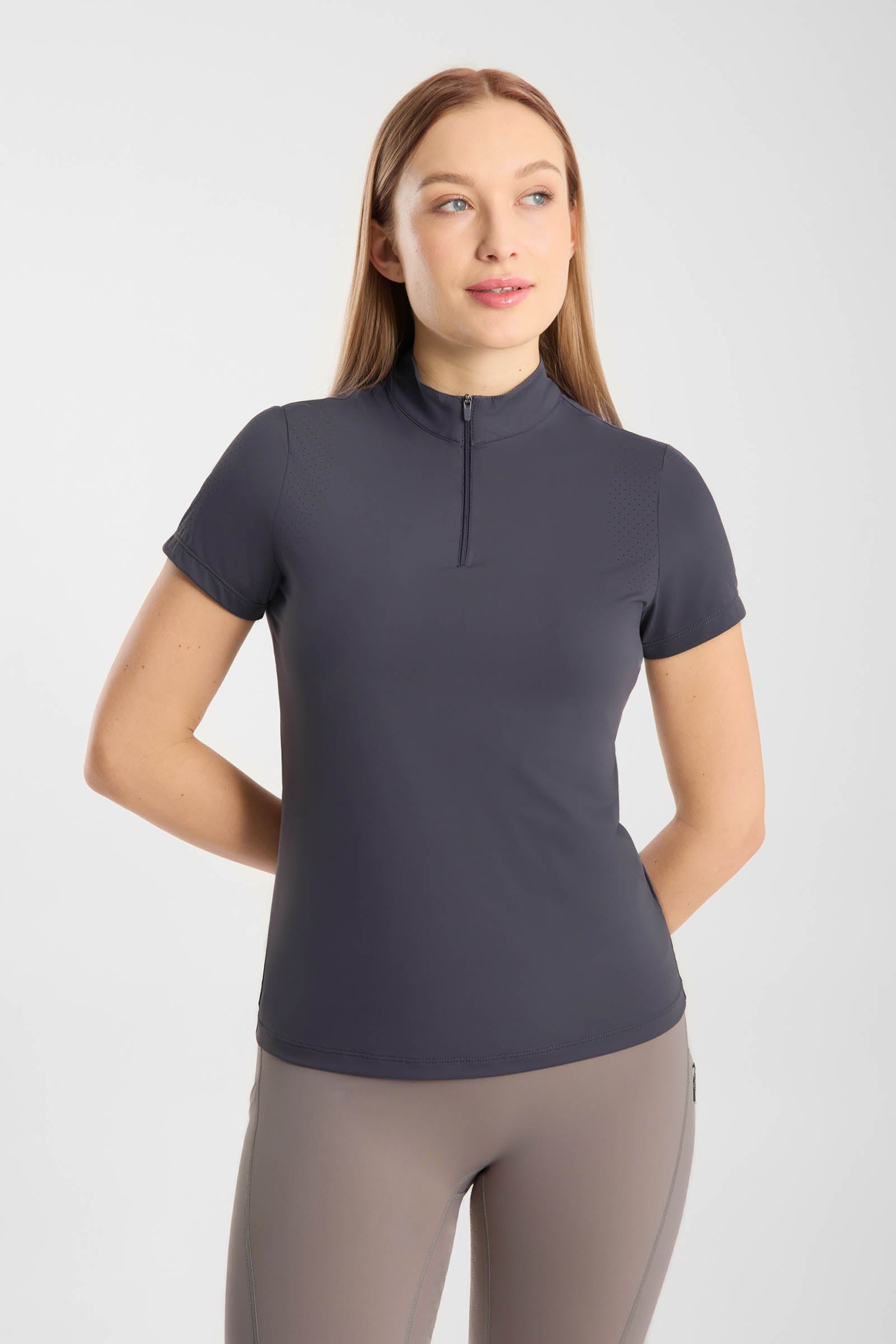 Horze Emmie maglia training donna cooling maniche corte Abbigliamento da donna