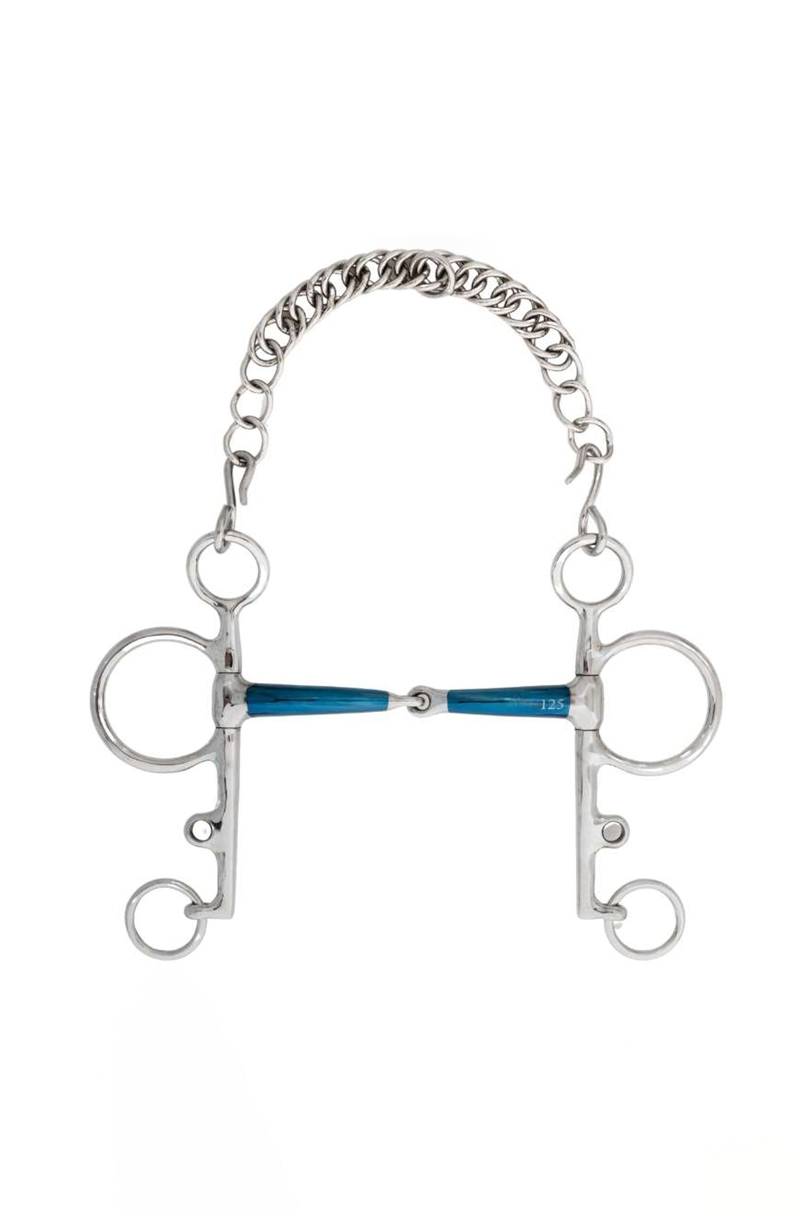 Kavalkade pelham ergonomico, snodo singolo, lungo, 14 mm Boccaglio