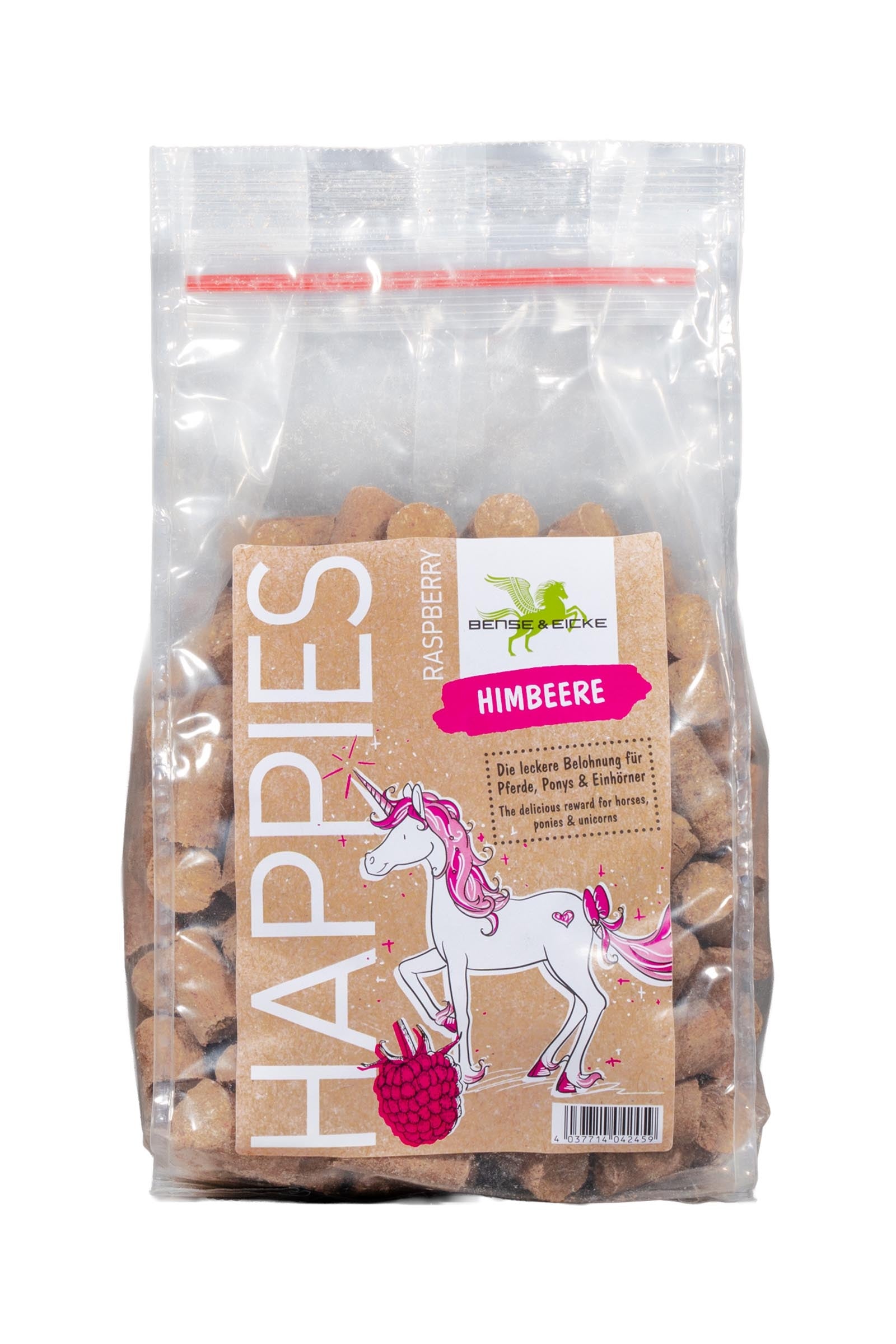 Bense & Eicke Happies Lampone Unicorn Edition, 1 kg Horse Feed & Nutrition