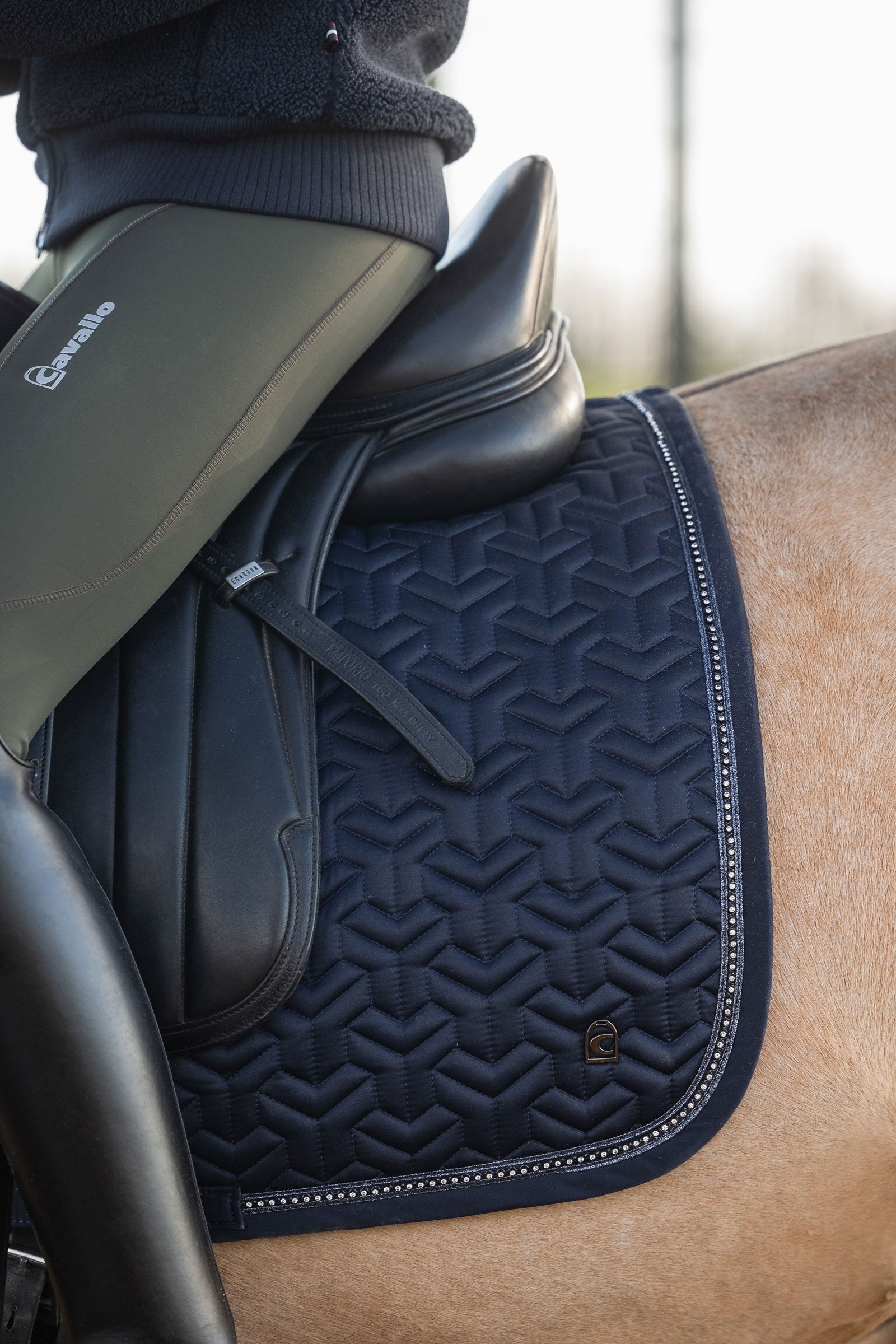 Cavallo CAVALCOOL Comfort Dressage Saddle Pad Leg & Hoof Protection