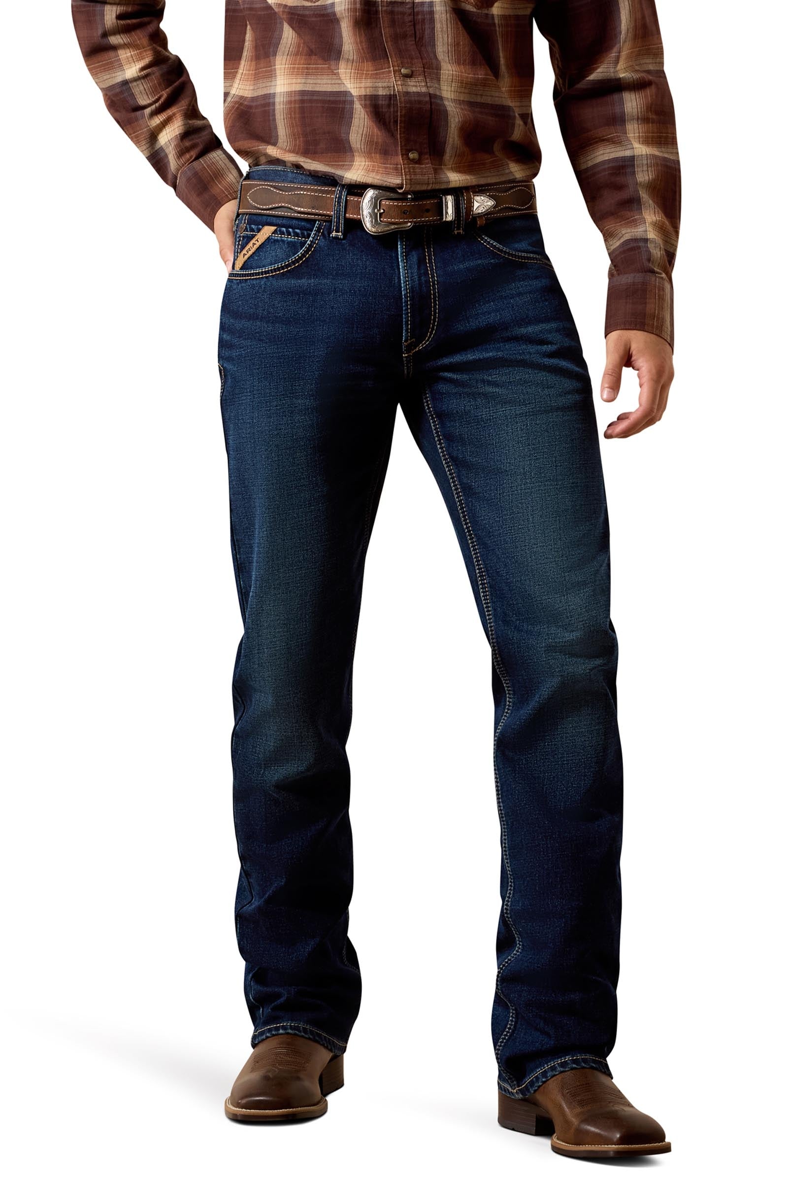 Ariat M5 Straight Acclimatize Gideon Jeans uomo a gamba dritta Abbigliamento da uomo