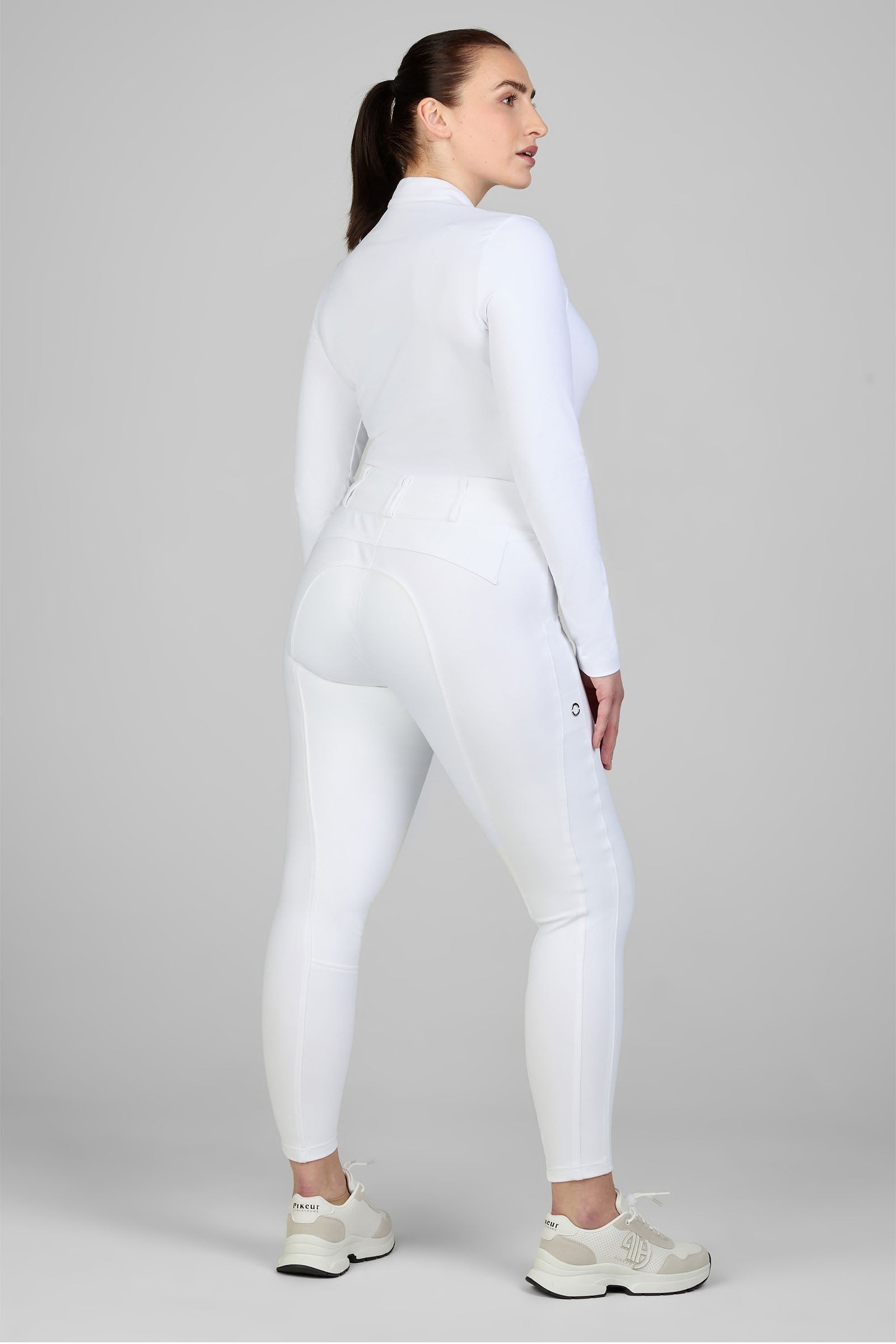 Pikeur New Candela Pantaloni da equitazione donna vita alta con grip integrale Womens Breeches
