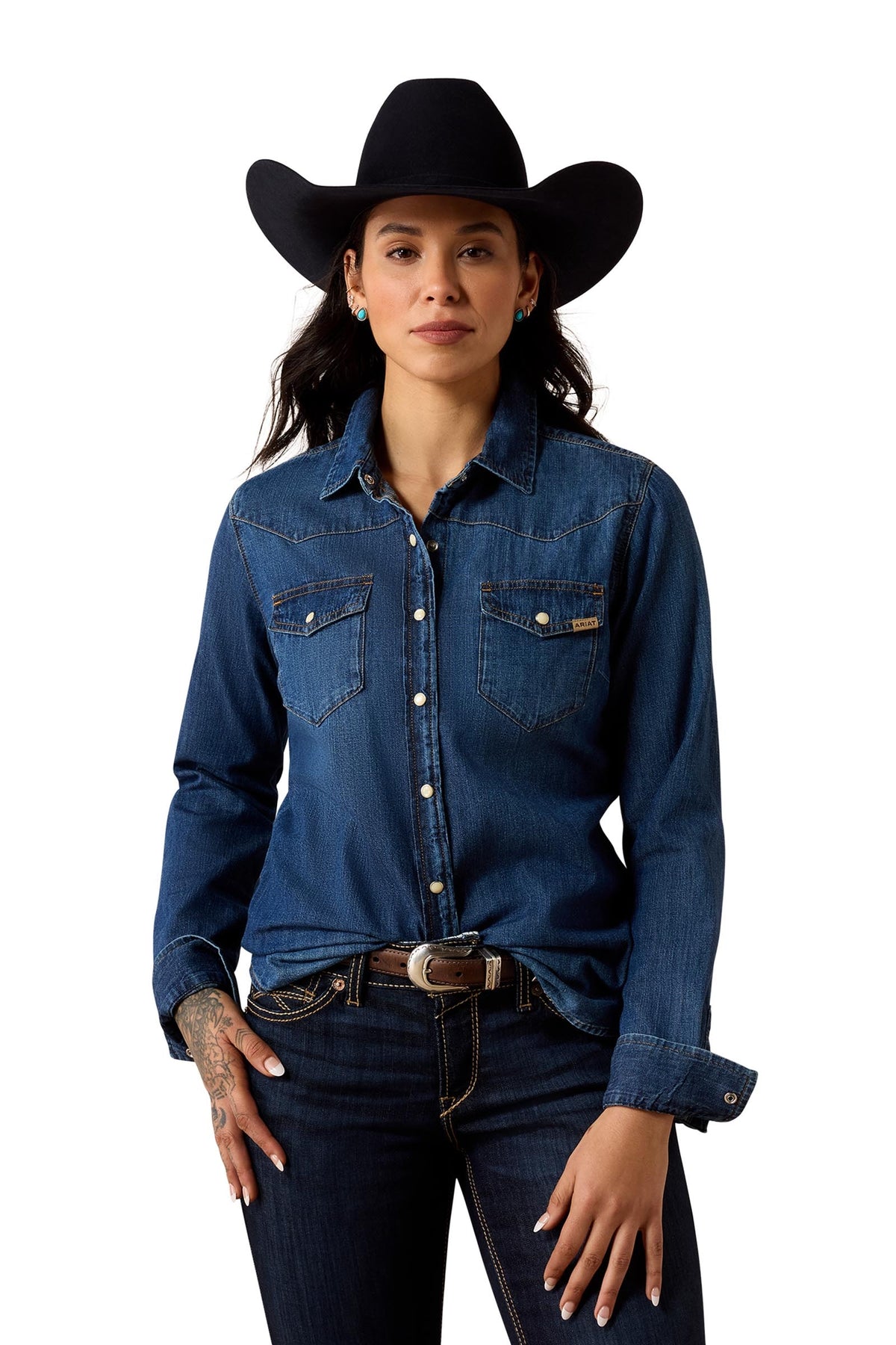Ariat Donna Camicia Farriday Abbigliamento da donna