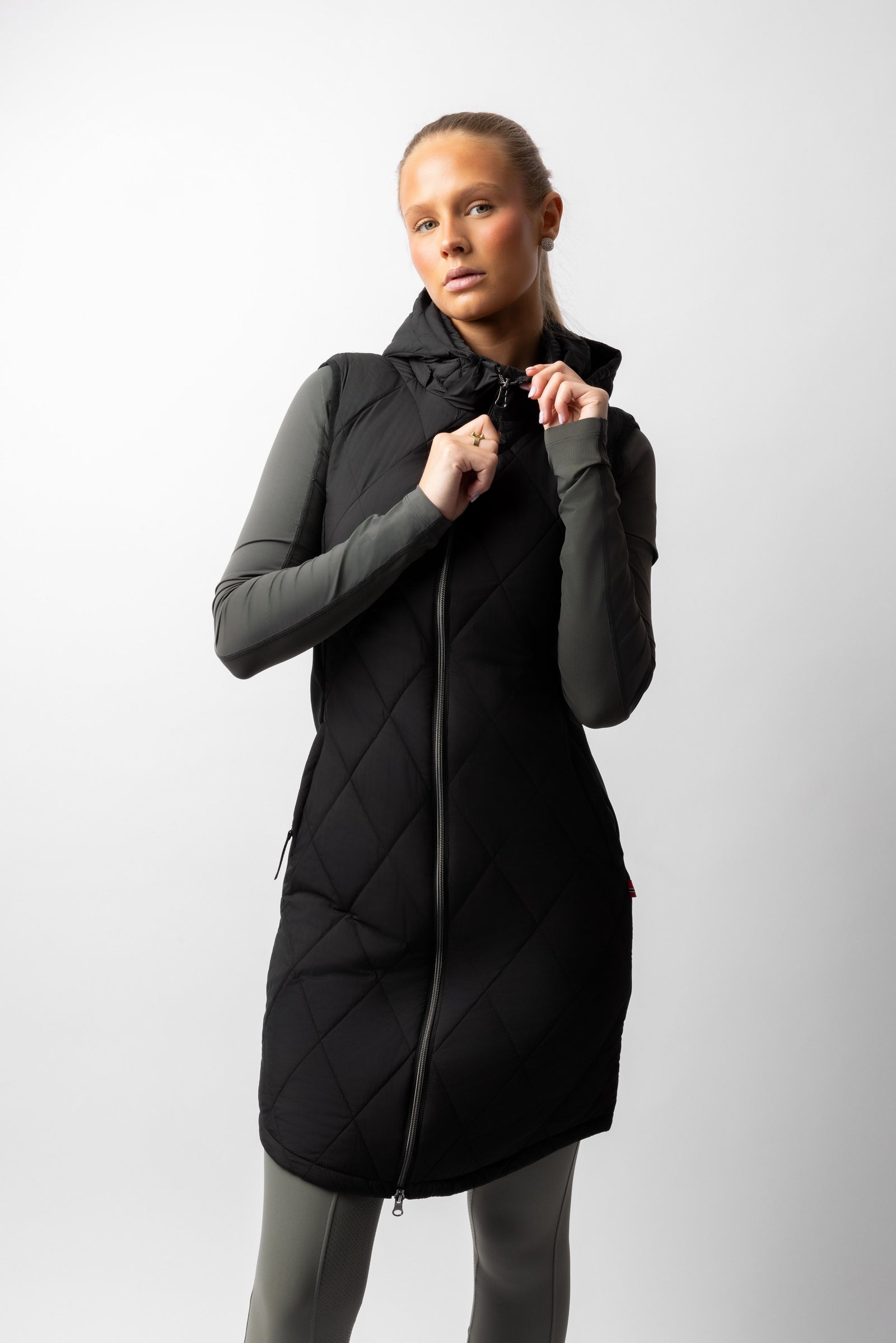 B Vertigo Agnetha gilet lungo imbottito da donna Abbigliamento da donna