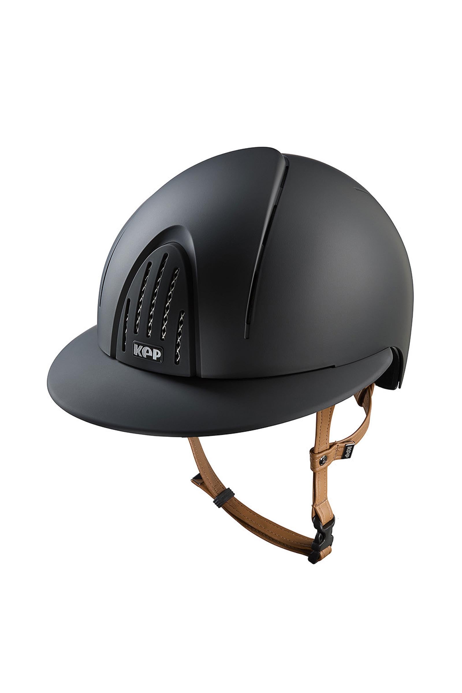 KEP Helmets KEP NOVA ABS Matt/Beige Polo Riding Helmet Attrezzatura di sicurezza
