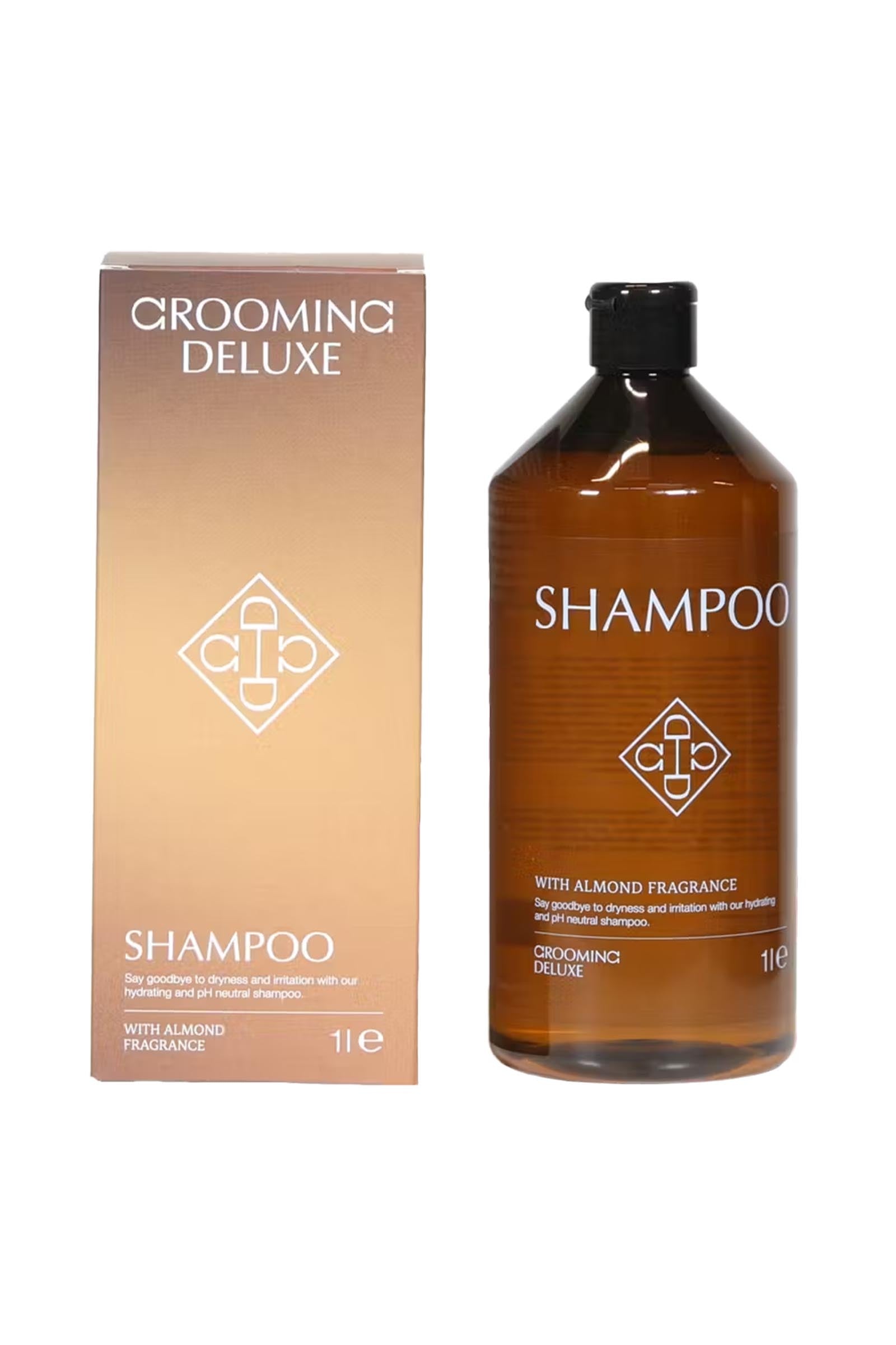 Grooming Deluxe Almond Gloss shampoo, 1000 ml Prodotti per la salute