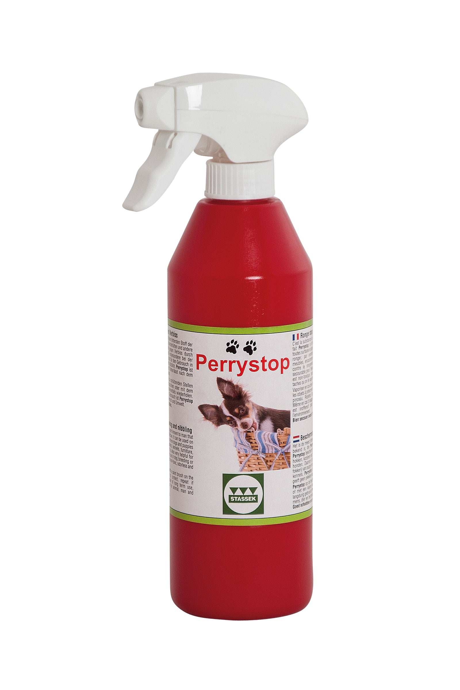 Stassek Perrystop fluido contro masticazione e rosicchiamento, 450 ml Cane