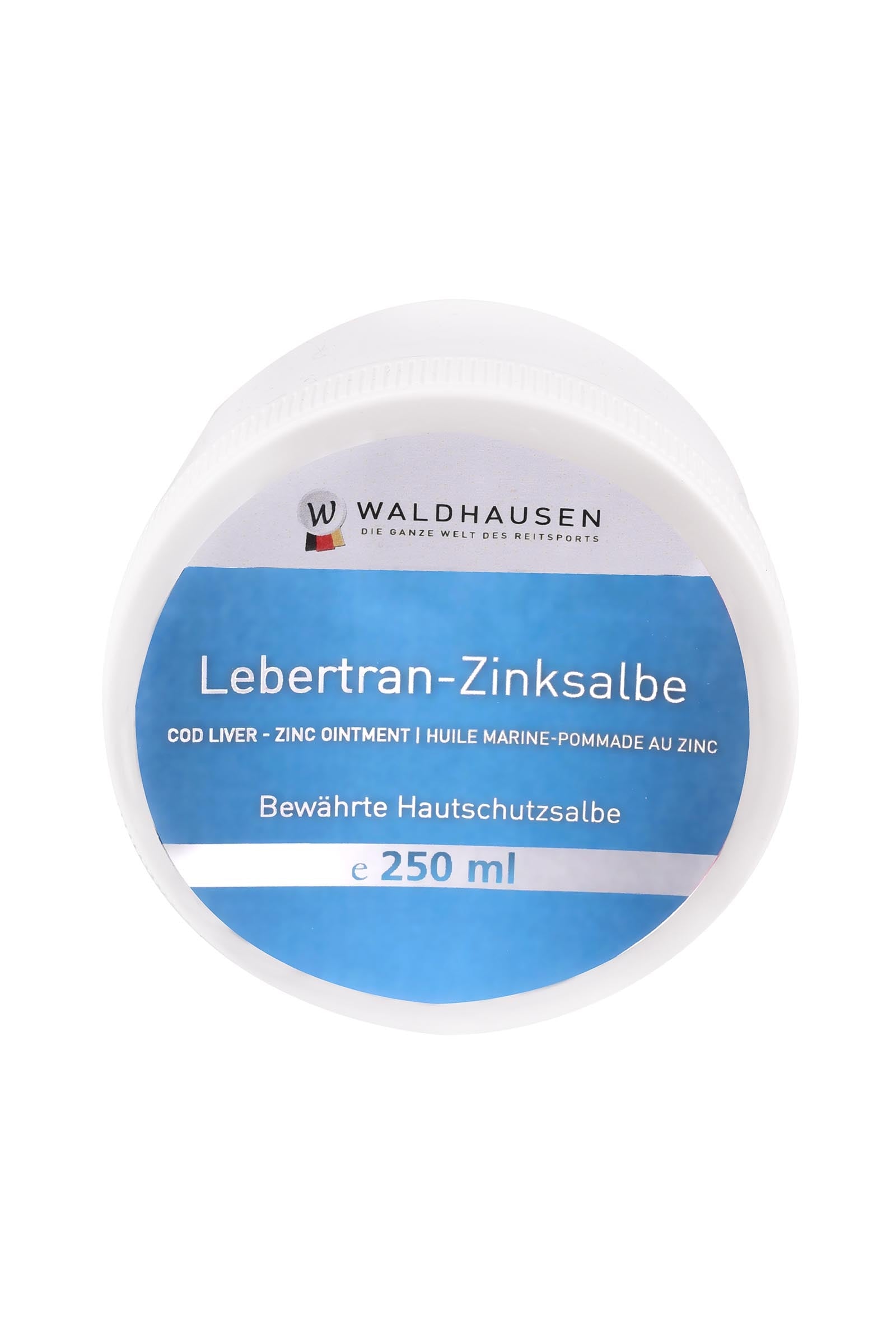 Waldhausen olio di fegato di merluzzo – pomata allo zinco, 250 g Prodotti per la salute