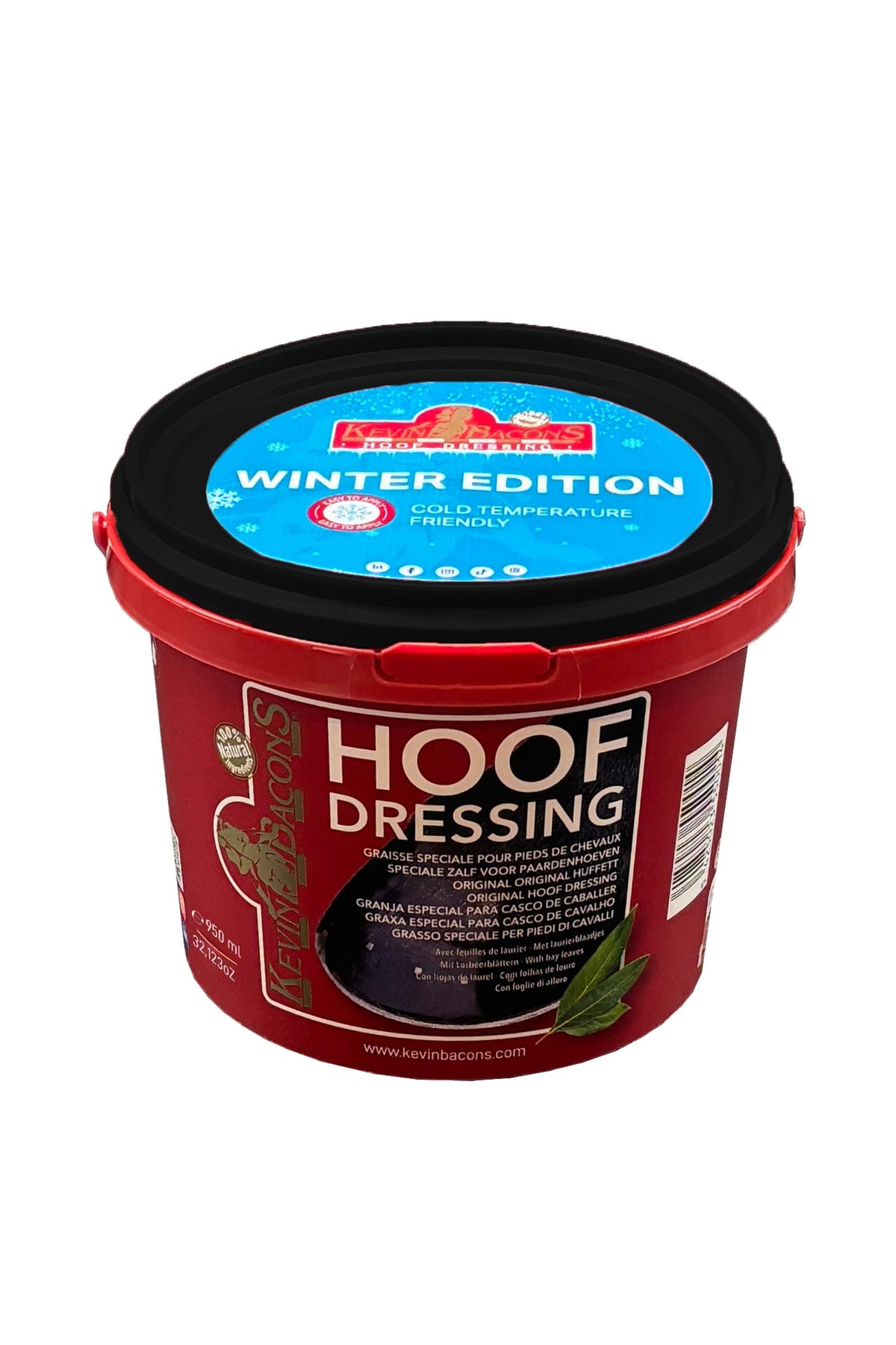 Kevin Bacon´s Kevin Bacon's Hoof Dressing Winter Black, 950 ml Horse Health Care