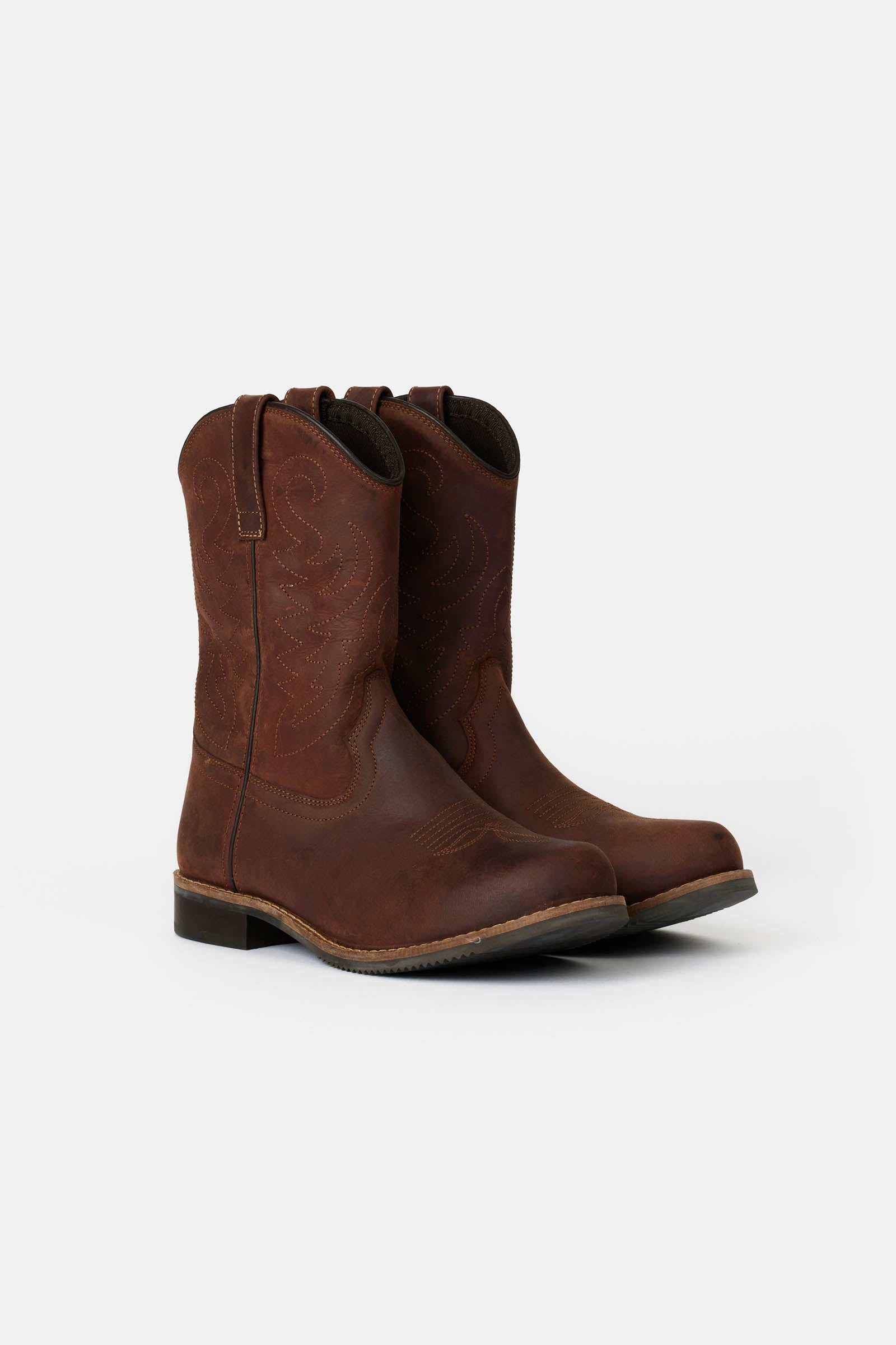 Horze Cassidy stivale western in pelle Calzature