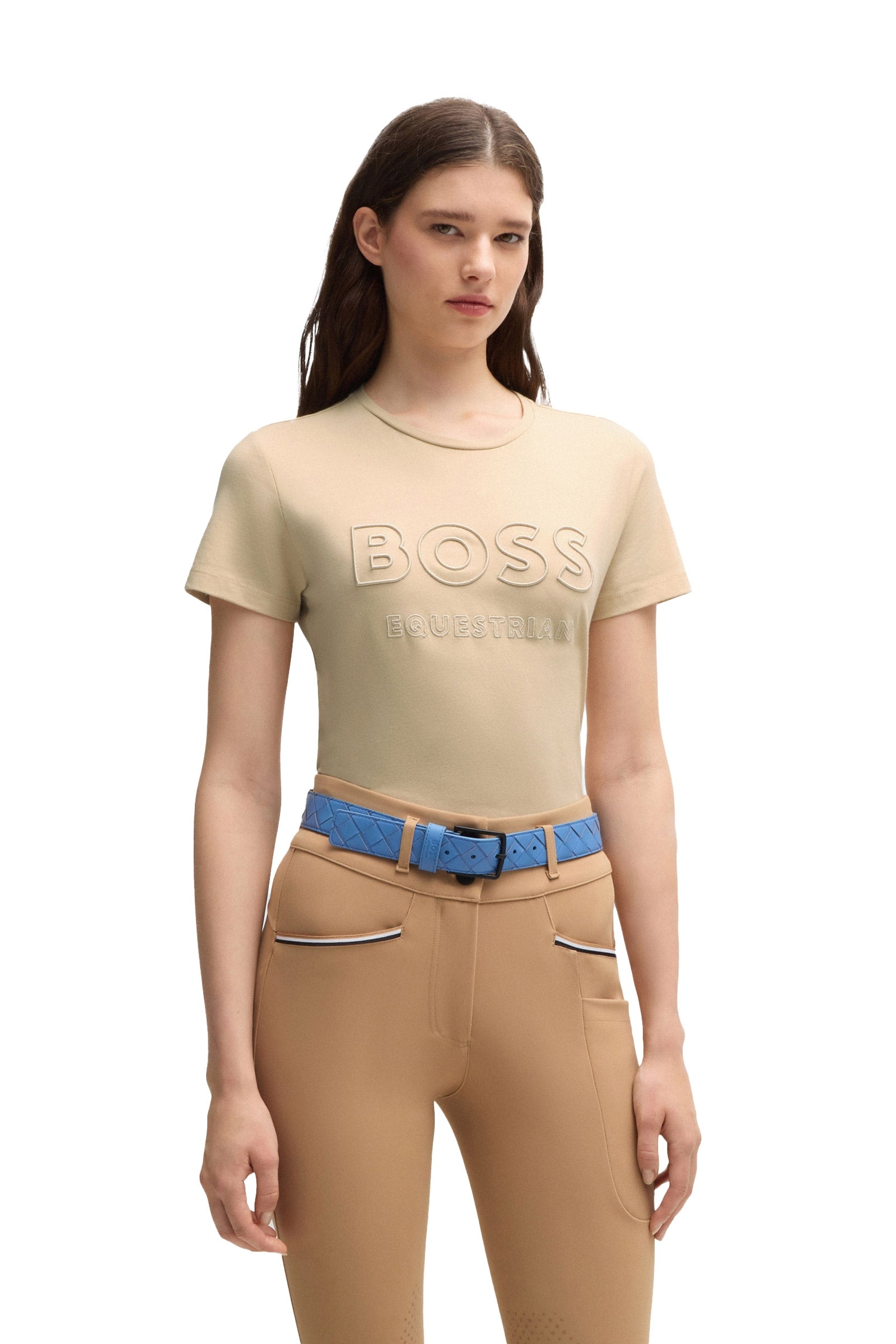 Boss Maya Women´s T-Shirt With Embroidery Women’s Riding Clothing